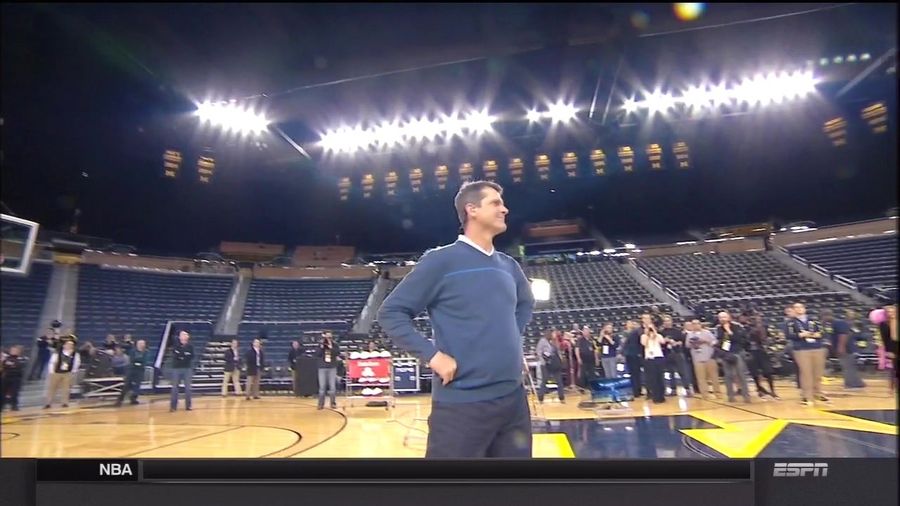 Jim Harbaugh Doesn&#39;t <i>Always</i> Wear Khakis