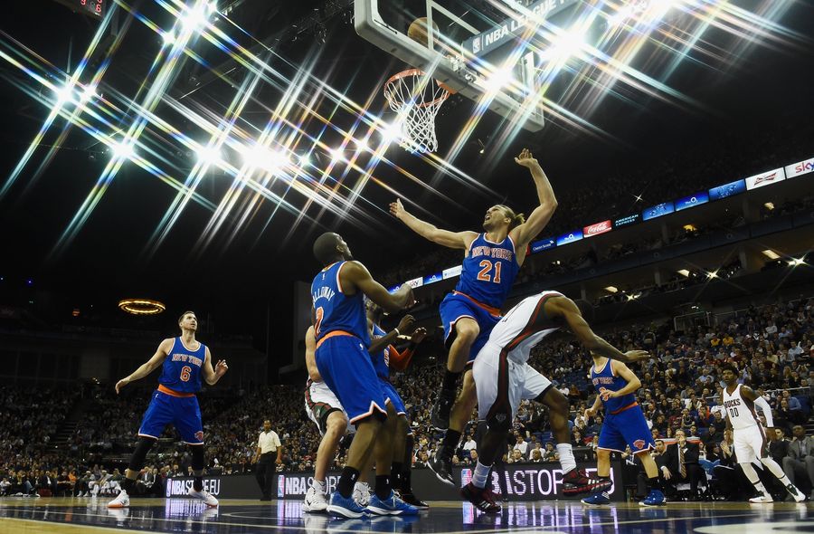 The Knicks And Bucks Played A Knicks-Bucks Game, But In London