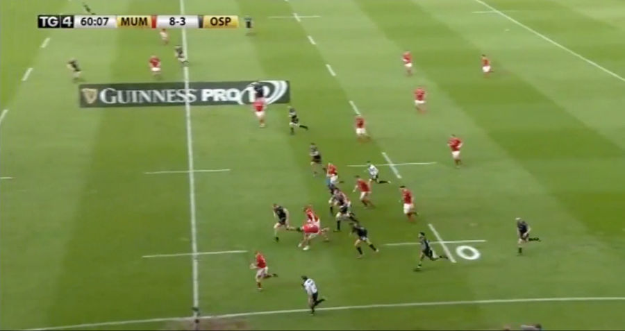 Irish Rugby Team Pulls Off Masterful 78-Meter Return 