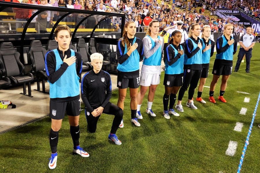 U.S. Soccer Lashes Out Against Megan Rapinoe For Kneeling During Anthem