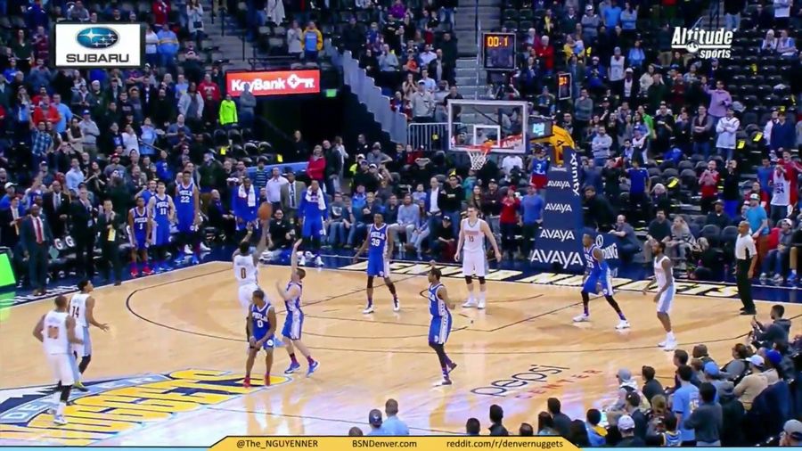 76ers Beaten At The Buzzer By Ridiculous Emmanuel Mudiay Heave