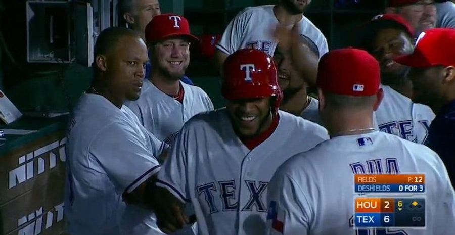 Adrian Beltre Won&#39;t Stand For Elvis Andrus&#39;s Lollygagging