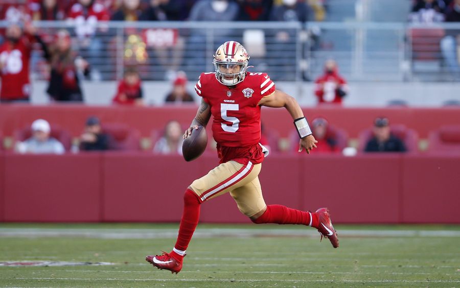 The 49ers are asking Trey Lance to play like Aaron Rodgers in order to prep for the Packers