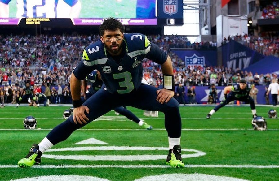 And Now, Russell Wilson Reviews <i>Fifty Shades Of Grey</i>