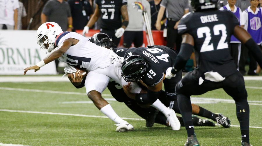 Arizona Quarterback Khalil Tate Was One Yard Short Of Sending The Game To Overtime