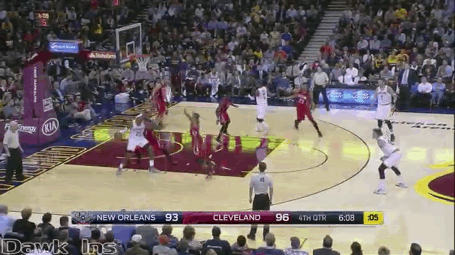 There&#39;s No Such Thing As An Open Three When Anthony Davis Is Around