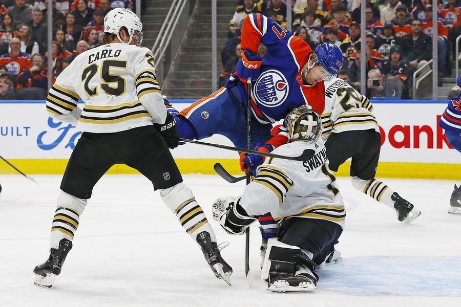 Los Bruins se recuperan hasta el borde de los Oilers 6-5 en tiempo extra