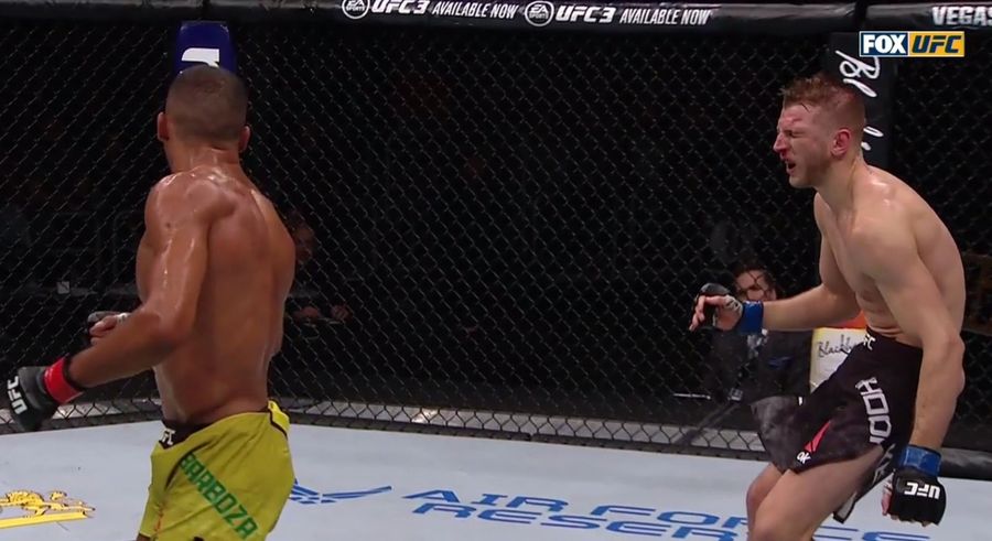 Dan Hooker Took Just So Much Punishment From Edson Barboza
