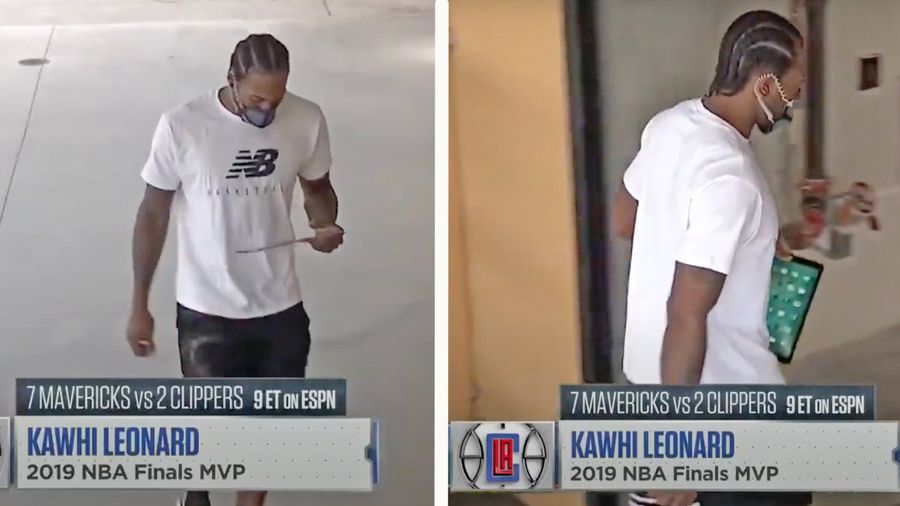 Kawhi Leonard is stealthy