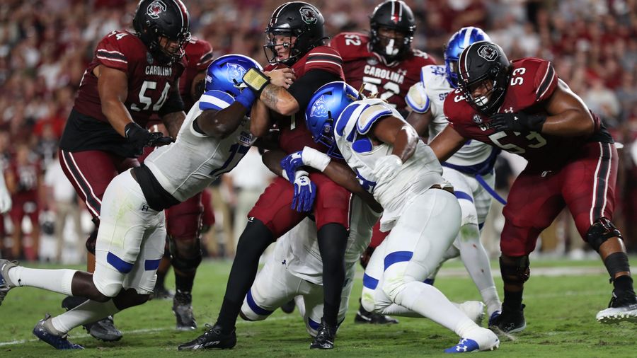 Beware the YouTube footage of the transfer quarterback