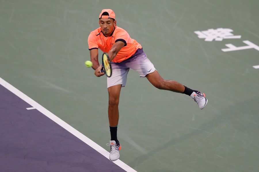 Nick Kyrgios Tanks Masterfully, Trash-Talks Fans