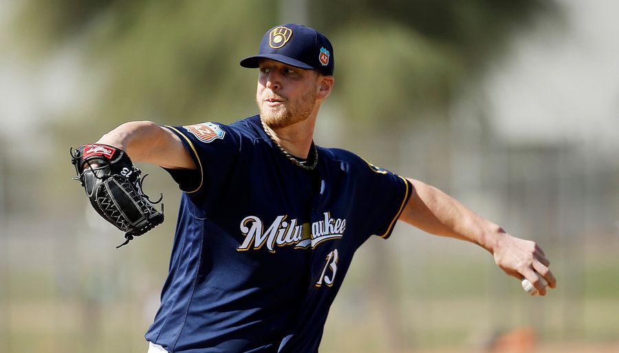 Brewers Pitcher Will Smith Tore His Knee While Trying To Take Off His Shoes