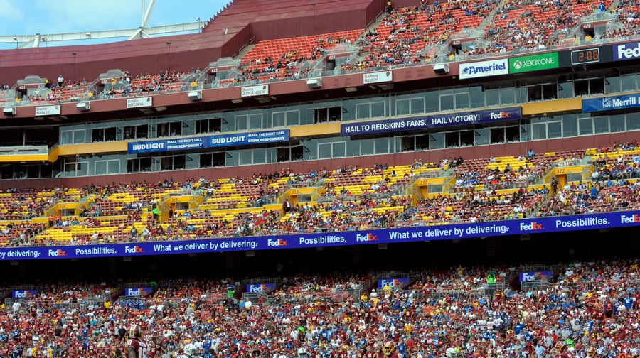 The Skins Didn&#39;t Sell Out Their Home Opener Because They Stink