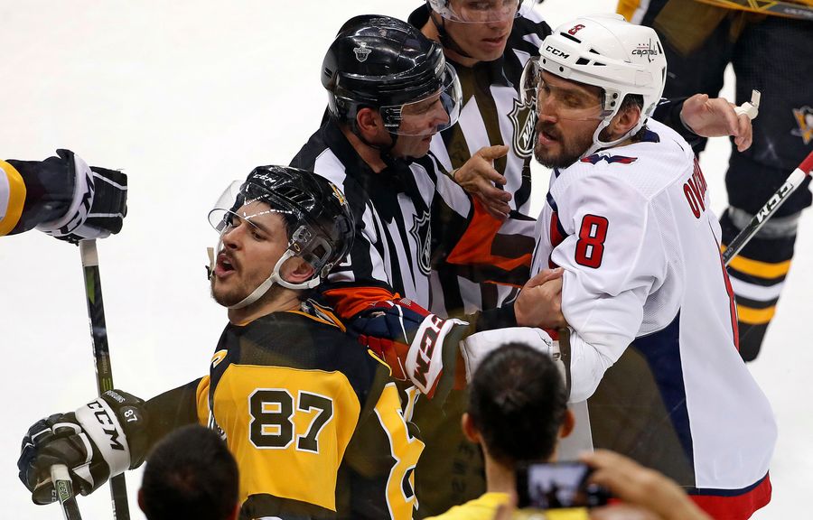 The Capitals-Penguins Blood Feud Now Maybe Has Some Spit In It