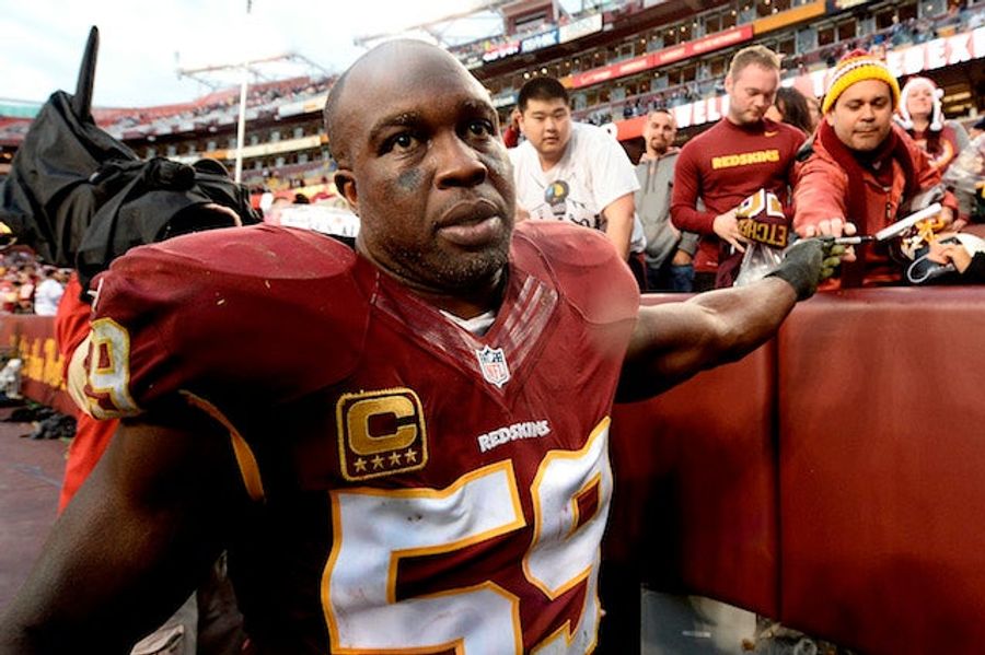 London Fletcher Says He Started Feeling &quot;Uneasy&quot; About Redskins Name