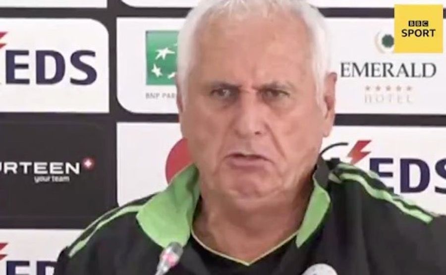 Kosovo's Manager Doesn't Appear To Have An Inside Voice