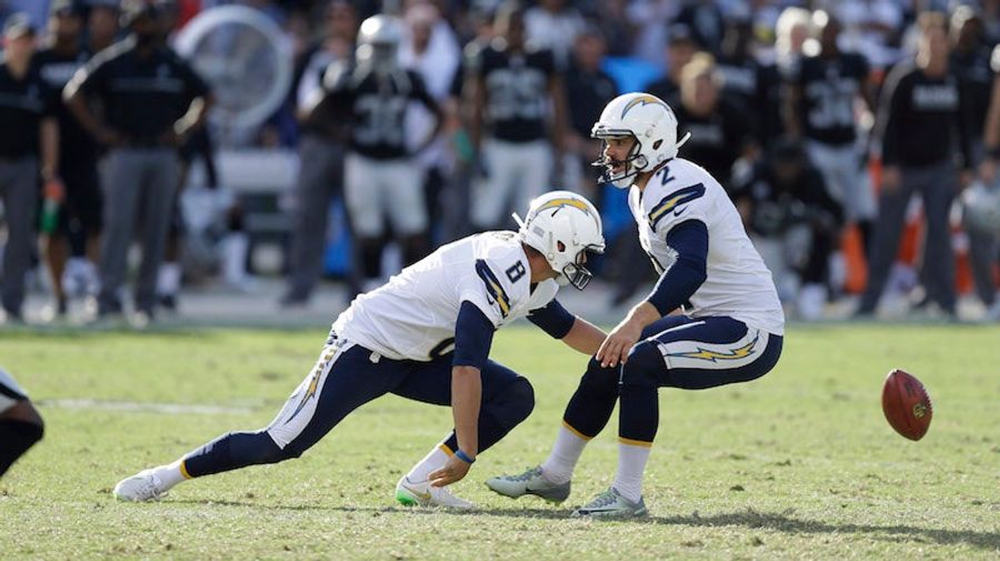 The Chargers Are Mad At Their Kicker For A Stupid Reason