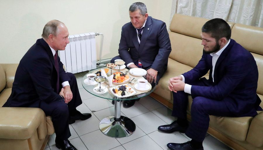 Vladimir Putin To Khabib Nurmagomedov's Father: Please Be Nice To Khabib