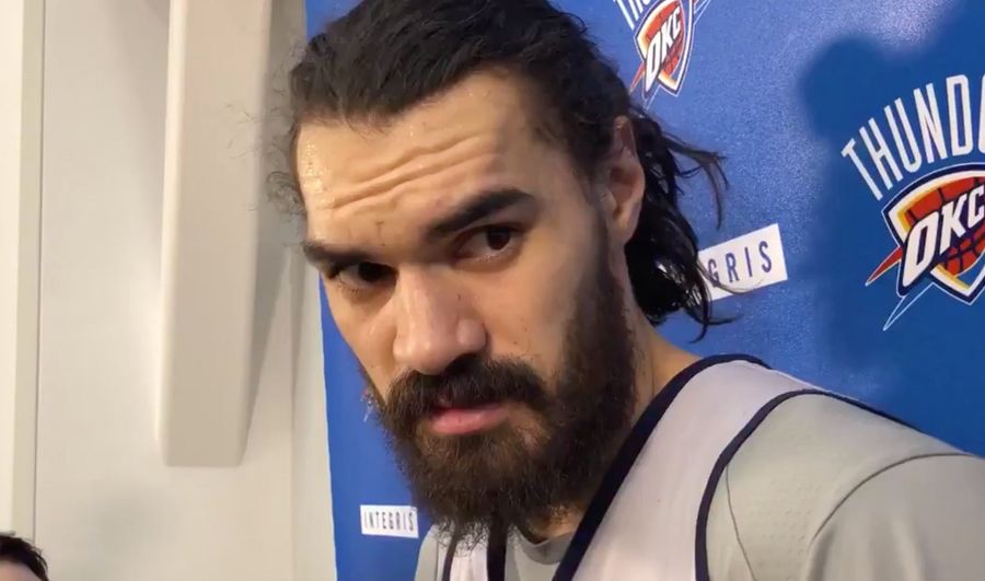 Steven Adams On Autobiography He Wrote: "I Can Barely Read, Mate"