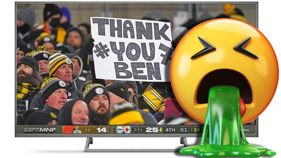 ESPN’s Roethlisberger coverage was vomit-inducing