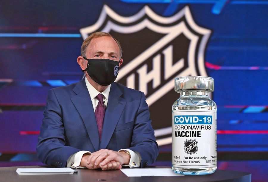 NHL stays extremely on-brand in trying to jump COVID vaccine line [UPDATED]