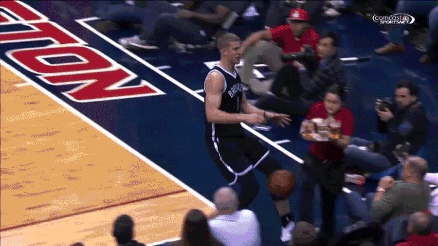 Mason Plumlee Commits Ultimate Party Foul, Wrecks Entire Tray Of Beers