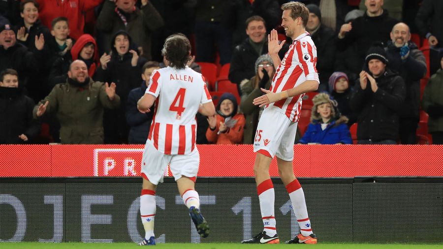 Elderly Giant Peter Crouch Is Still Scoring Goals And Dancing Like A Lovable Goof