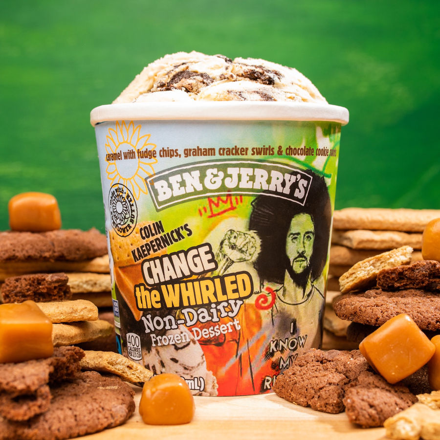 Ben & Jerry’s teams up with Colin Kaepernick to ‘Change the Whirled’