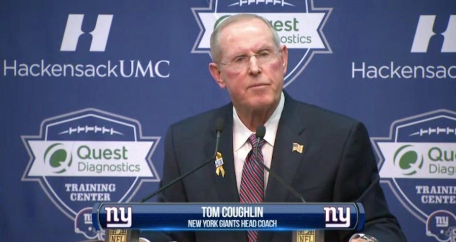 Tom Coughlin Makes Eli Manning Tear Up, Owns John Mara, Rides Off Into The Sunset