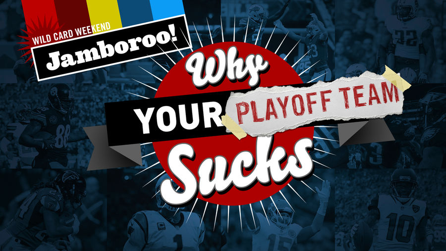 Why Your NFL
Playoff Team Sucks