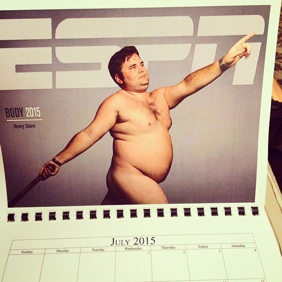 Guy Loses Fantasy League, Has To Make Embarrassing Photo Calendar