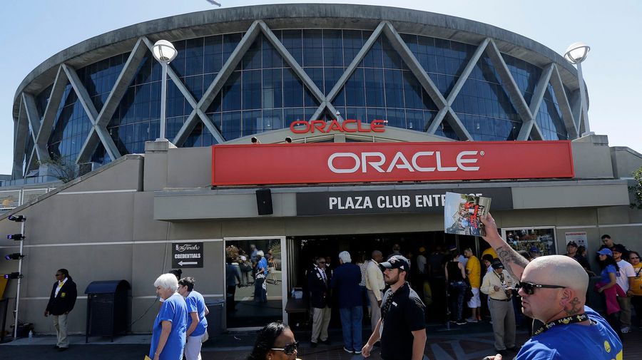 Just What The Hell Was Going On At The Warriors' Arena Groundbreaking Ceremony?<em></em>