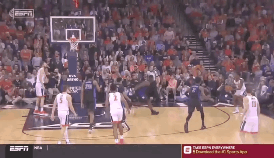 Zion Williamson Temporarily Activates His Flying Abilities To Bash Three-Point Shot Into Crowd