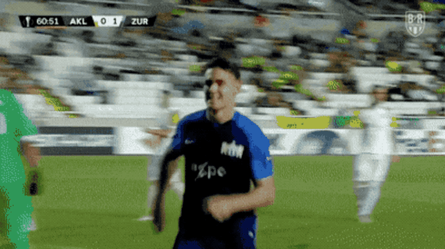 Soccer Man's Goal Celebration Takes Surprise Detour Into The Twilight Zone