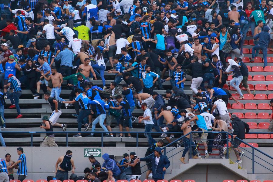 Mexican Soccer Game Abandoned After Fans Start Beating The Crap Out Of Each Other