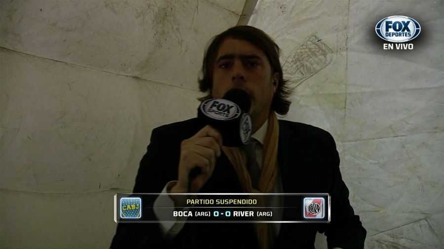 Superclásico Suspended After Fans Pepper-Spray River Plate Players