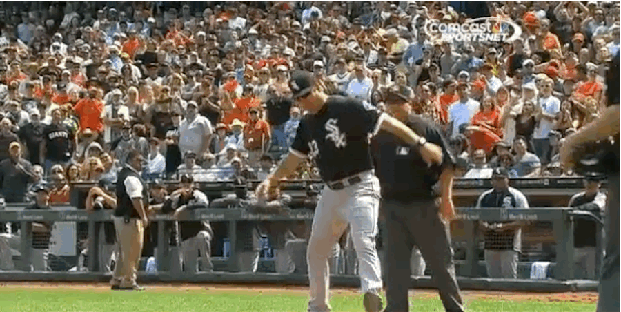 White Sox Boned By Catcher-Blocking-The-Plate Rule, Ventura Loses It
