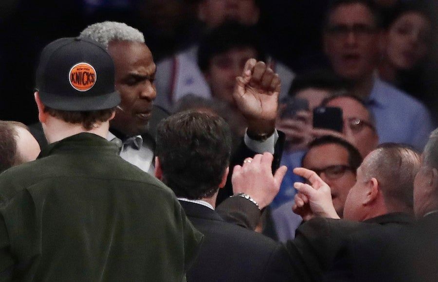 Report: Charles Oakley Once Again Allowed To Watch Sloppy Basketball At MSG