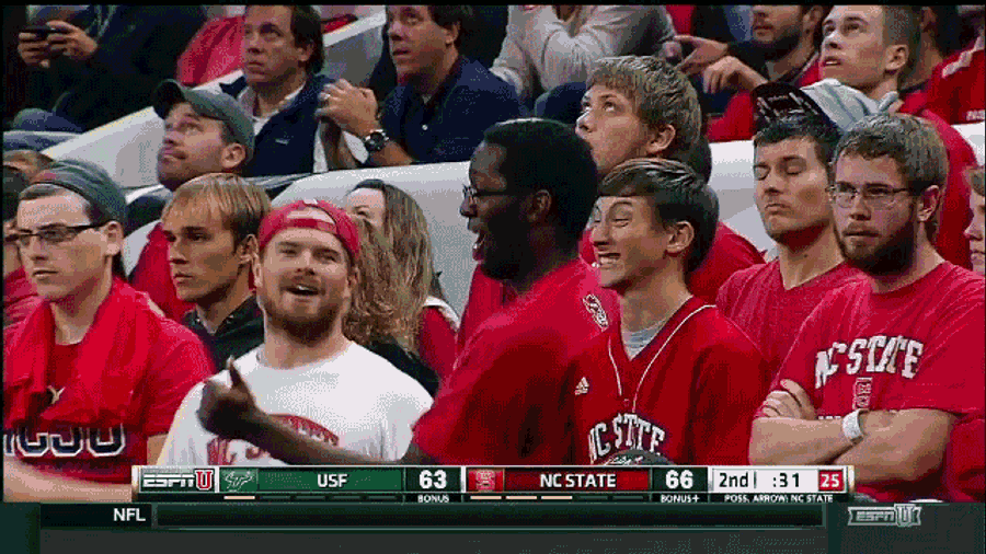 They Seem Pretty Excited About Beating USF