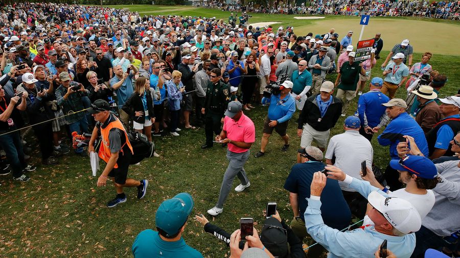 Tiger Woods Is In The Lead In The Third Round Of An Honest-To-God Golf Tournament