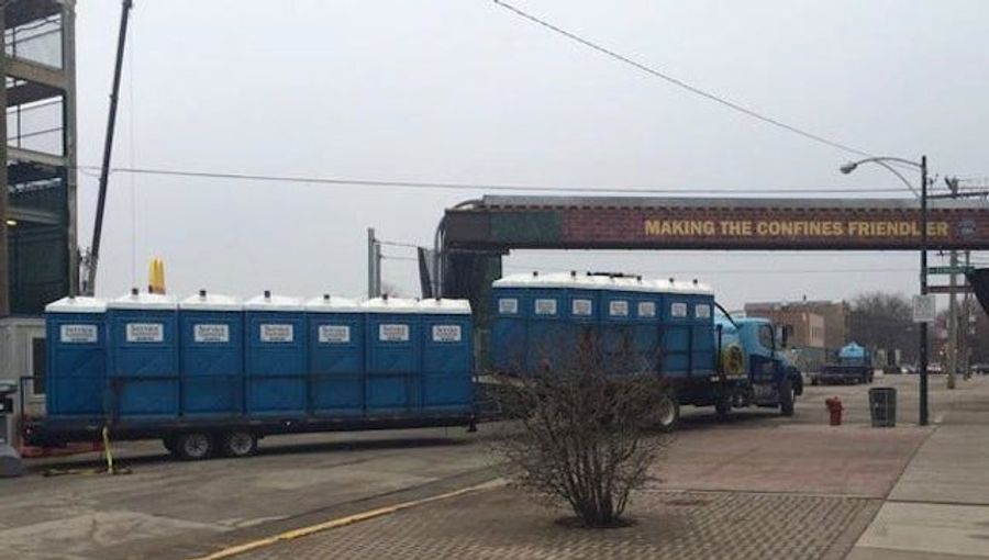 Wrigley Field To Be Stocked With Portable Toilets