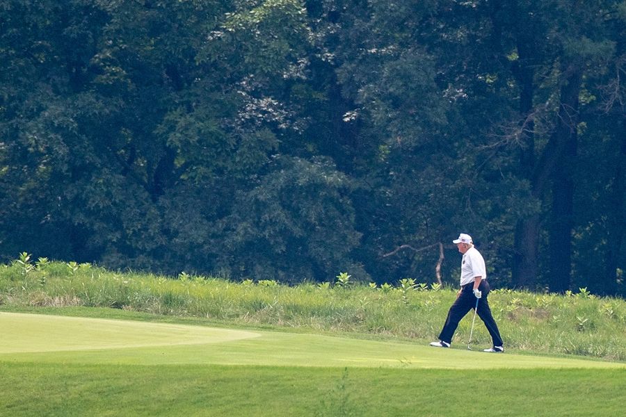 Now is the time to shut up and golf, Donald