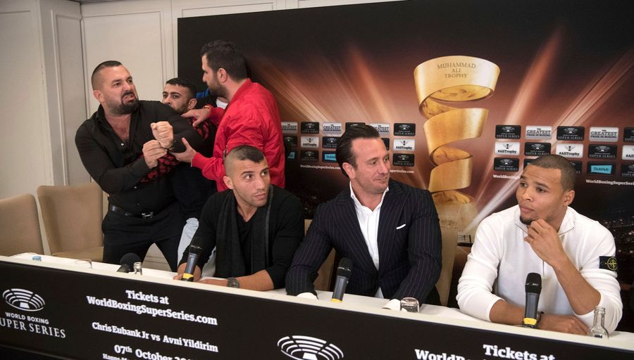 Boxing Manager Melts Down At Press Conference: "I Fuck Your Wife! In Your Bed!"