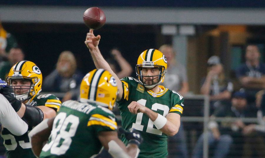 Aaron Rodgers Was Playing Backyard Ball
