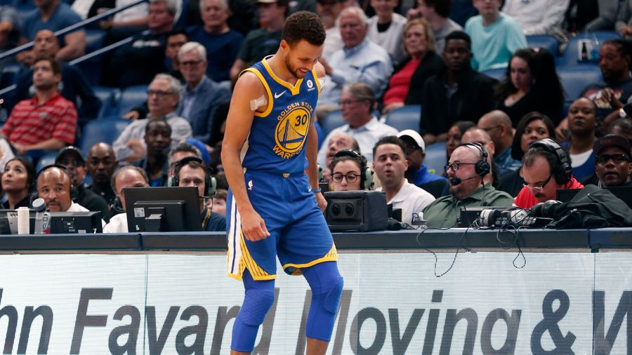 Steph Curry Out For At Least Two Weeks With Sprained Ankle