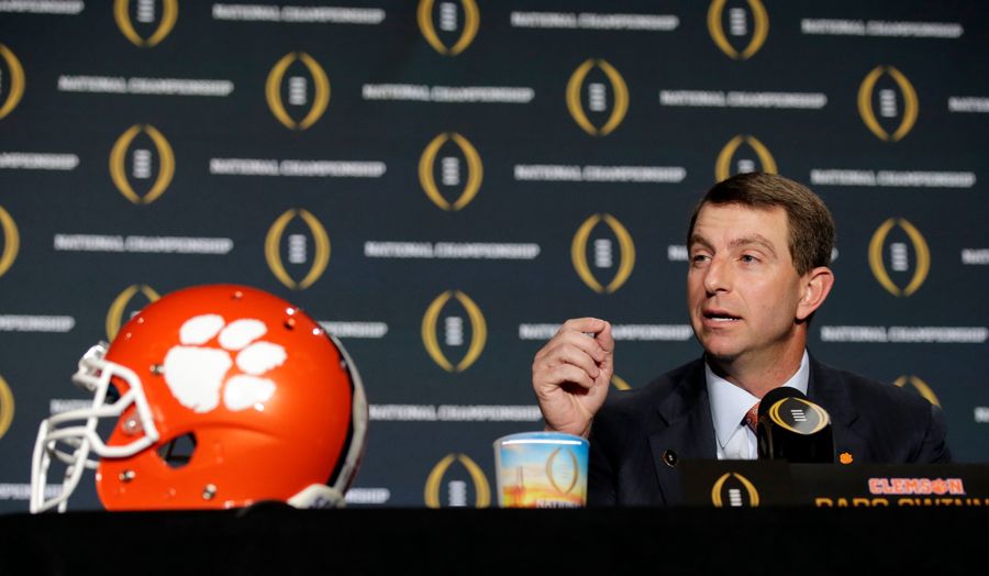 Dabo Swinney Thinks Reporters Should Be Fired For Doing Their Jobs