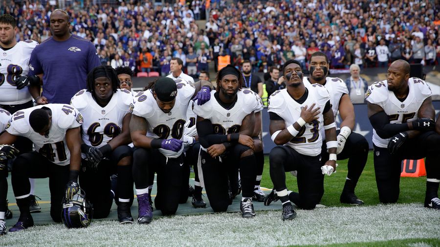 Several Players Kneel During National Anthem Before London Game (Updated)