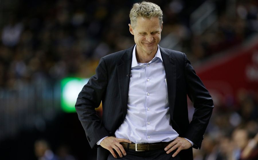 Steve Kerr Lays On The Sarcasm Toward Former NBAers Who Think They'd Beat The Warriors