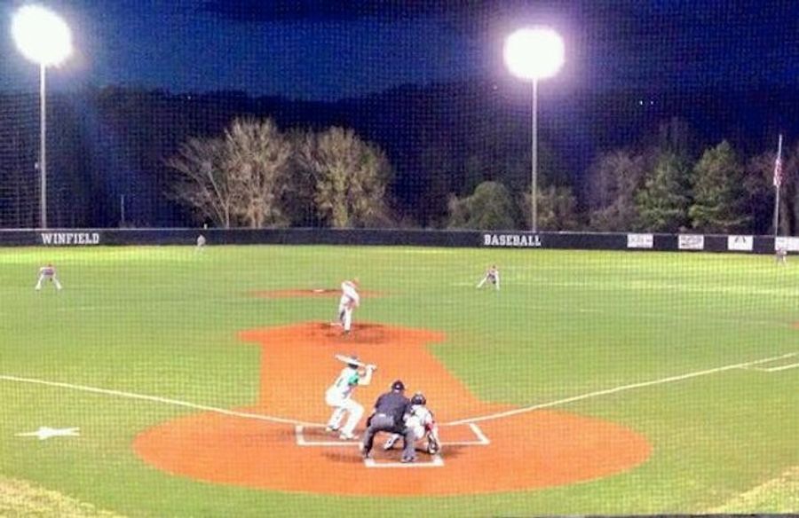 Here's A Baseball Field That Looks Like It Has A Big Penis On It