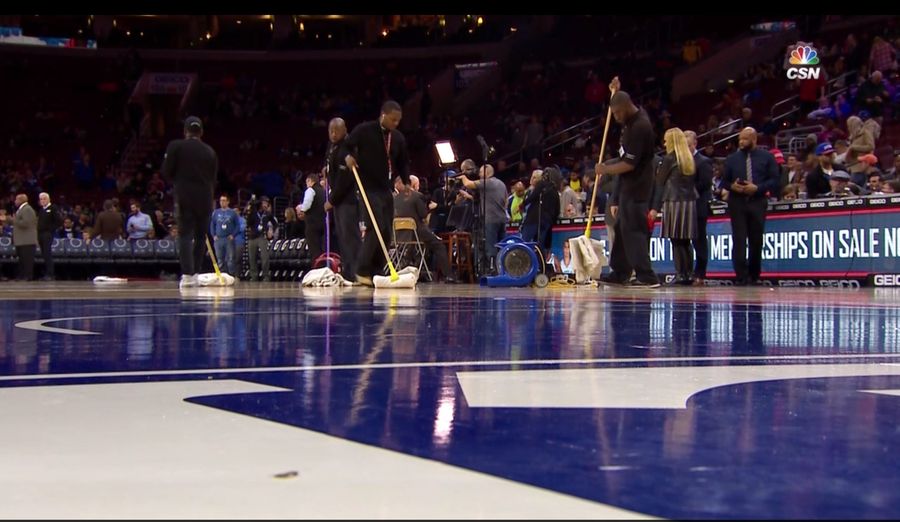 Sixers-Kings Game Cancelled After Philadelphia Stadium Sweats All Over Everything